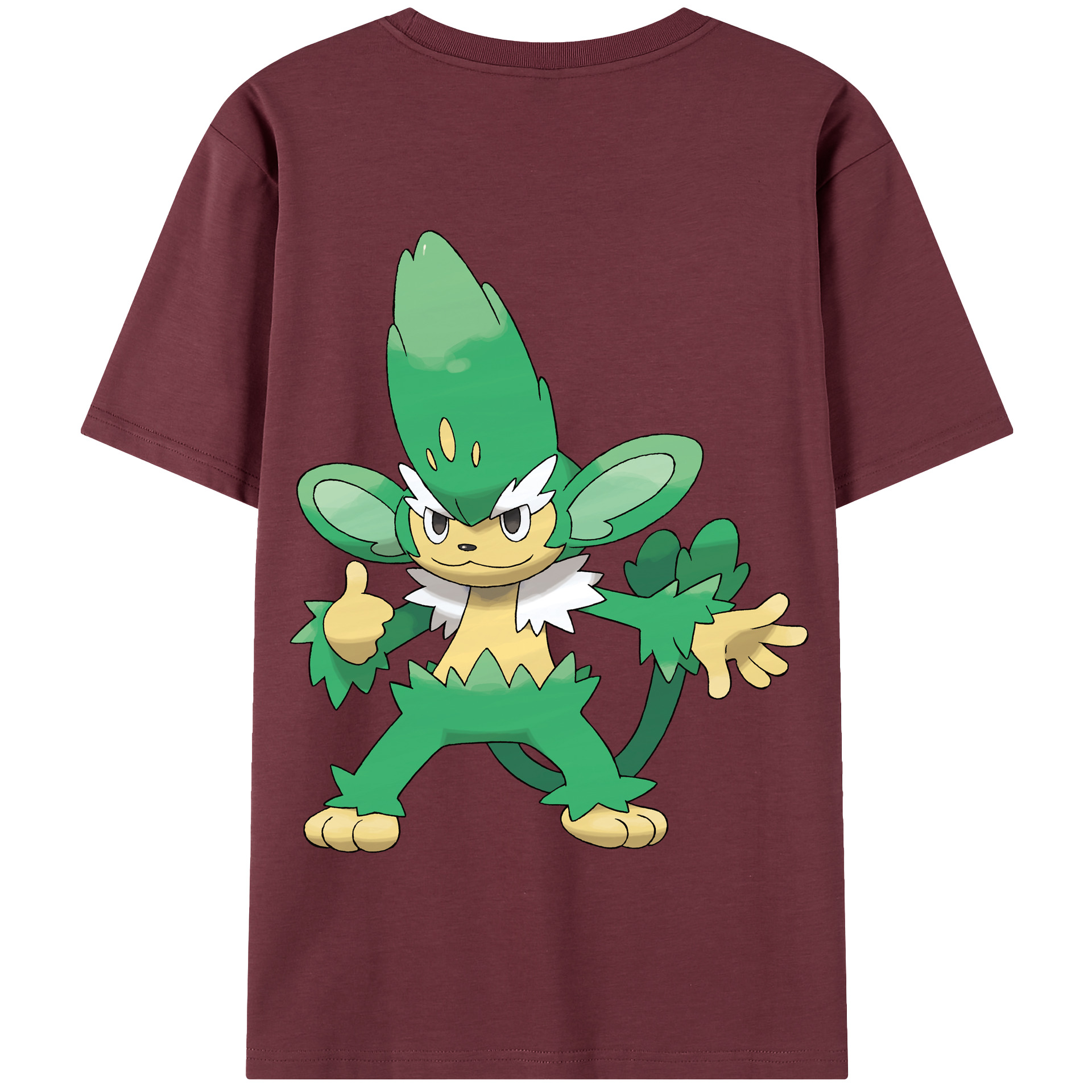 （画像用） ポケットモンスター Pokémon 綿100％半袖Tシャツ（背面プリント）